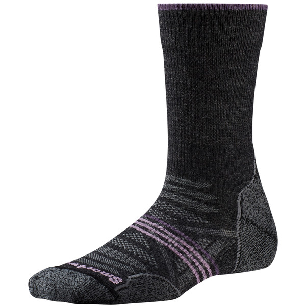 Smartwool Women' S Phd Outdoor Light Crew - Charcoal - Naiset - L