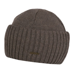 Stetson Beanie Merino Wool - Taupe - OneSize