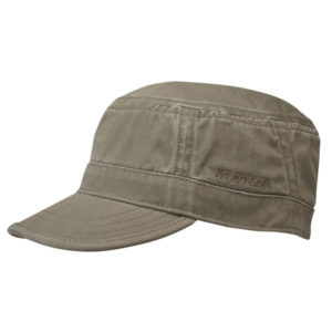 Stetson Army Cap Cotton - Olive - Unisex - M