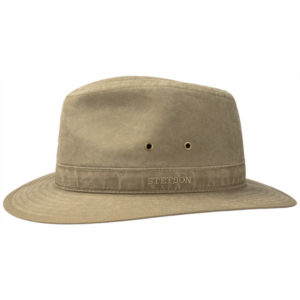 Stetson Traveller Delave Organic Cotton - Khaki - Unisex - S