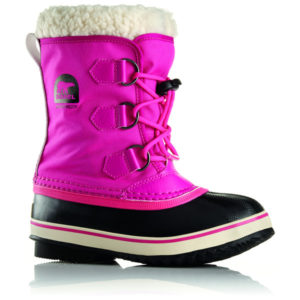 Sorel Yoot Pac Nylon - Haute Pink - Lapset - US 3