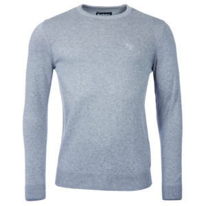 Barbour Pima Cotton Crew Neck - Grey - Miehet - L