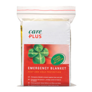 Care Plus Emergency Blanket 160x213cm - Gold/silver - OneSize