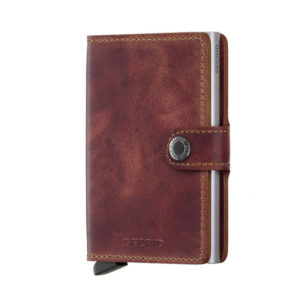 Secrid Miniwallet - Vintage Brown - OneSize