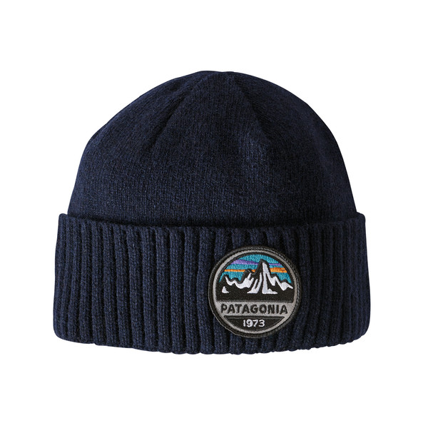 Patagonia Brodeo Beanie - Fitz Roy Scope: Navy Blue - Unisex - OneSize