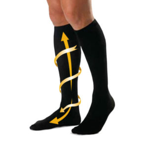 Cabeau Bamboo Flight Socks - Black - Unisex - 42-47