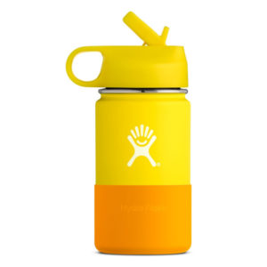 Hydro Flask Wide Mouth Kids 355ml - Lemon - Lapset - OneSize