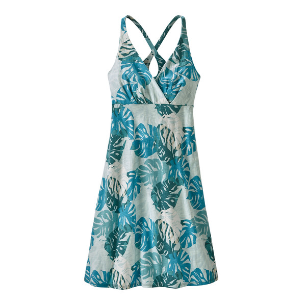 Patagonia W' S Amber Dawn Dress - Tarkine Fern: Tasmanian Teal - Naiset - L