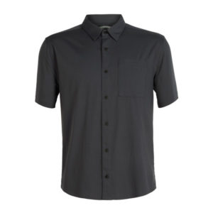 Icebreaker Mens Compass Ss Shirt - Monsoon - Miehet - M