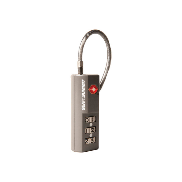 Sea to Summit Tsa Travel Lock - Combo Cable - Grey - OneSize