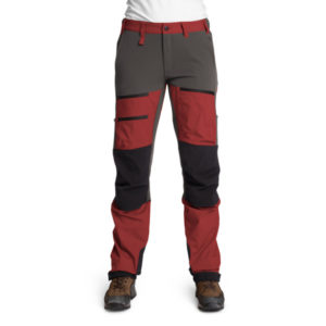 Is Not Enough Athena Trekking Pro Pants - Merlot - Naiset - XS