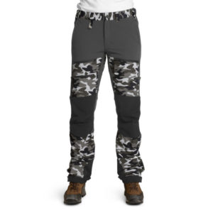 Is Not Enough Athena Trekking Pro Pants - Pewter Camouflage - Naiset - XL