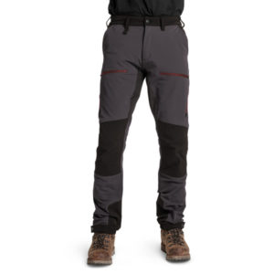 Is Not Enough Creon Softshell Pants - Licorice - Miehet - XL