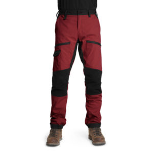 Is Not Enough Nestor Trekking Pants - Merlot - Miehet - XS