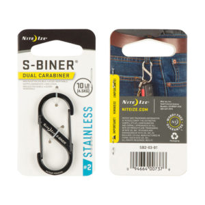 Nite Ize S-biner #2 - Black - OneSize