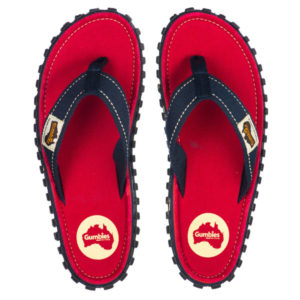 Gumbies Islander Canvas Flip-flops W - Red Coast - Naiset - 41