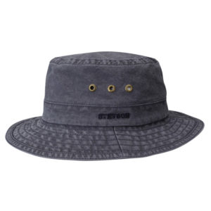 Stetson Bucket Delave Organic Cotton - Blue - Unisex - L