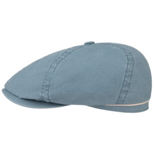 Stetson 6-panel Cap Delave Org. Cotton - Powder Blue/beige - Miehet - M