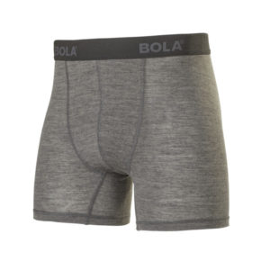 Bola Merino Boxer 2pack - Dk Grey Melange - Miehet - M