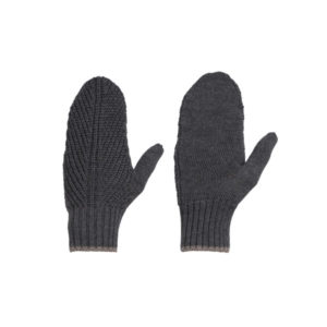 Icebreaker Adult Waypoint Mittens - Char Hthr - Unisex - S