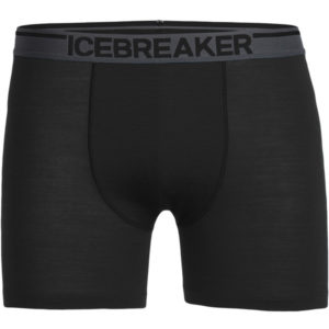 Icebreaker Anatomica Boxers - Black - Miehet - L