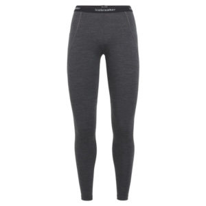 Icebreaker Wmns 260 Zone Leggings - Jet Hthr/black - Naiset - S