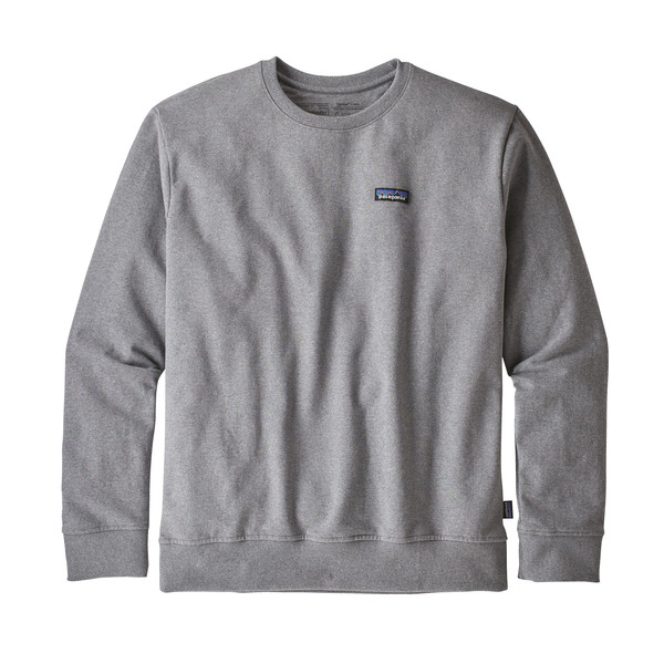 Patagonia M' S P-6 Label Uprisal Crew Sweatshirt - Gravel Heather - Miehet - S