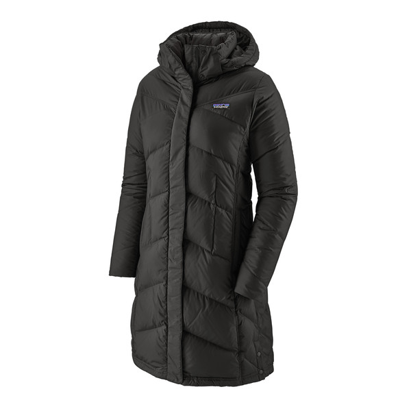 Patagonia W' S Down With It Parka - Black - Naiset - XS
