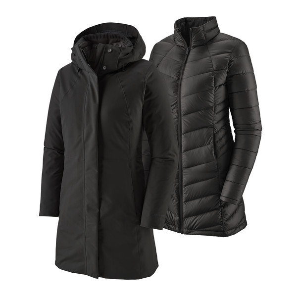 Patagonia W' S Tres 3-in-1 Parka - Black - Naiset - XL