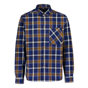 Sasta Midland Heavy Flannel Shirt - Patriot Blue - Miehet - M