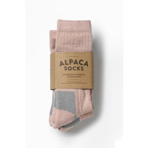 Alpacasocks Alpacasocks 2 Pack - Pink/grey - 36-39