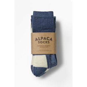 Alpacasocks Alpacasocks 2 Pack - Blue/natural - 40-43