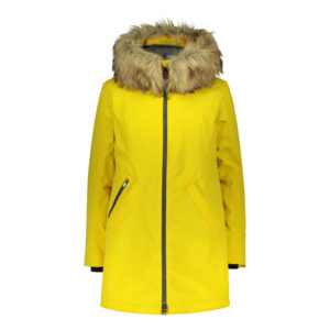 Raiski Sorla R+ Parka Jacket - Sulphur Yellow - Naiset - R+40