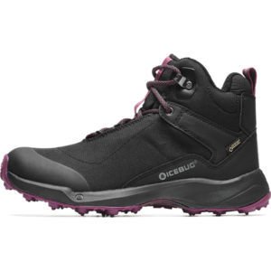 Icebug Pace3 W Bugrip Gtx - Black/darkhibiscus - Naiset - US 8