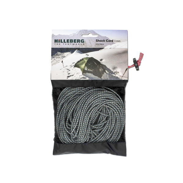 Hilleberg Shock Cord 3mm - 15 Meters - White/blue - OneSize