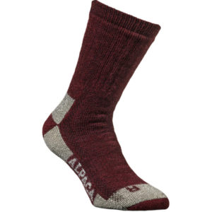 Alpacasocks Alpacasocks 3-p - Burgundy/natural - Unisex - 44-47