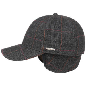 Stetson Baseball Cap Wool Ef - Grey - Unisex - M