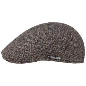 Stetson Texas Wool Herringbone - Grey Herringbone - Unisex - L