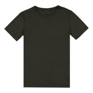 Formal Friday Ultrafine Merino T-shirt - Army - Unisex - XXL