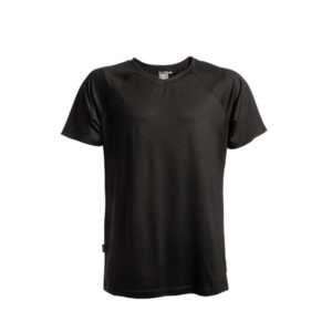 Keli Merinovilla T-paita - Black - Unisex - L