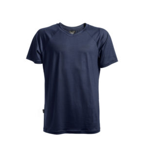 Keli Merinovilla T-paita - Navy Blue - Unisex - M