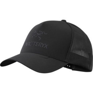 Arc'teryx Logo Trucker Hat - Black - Unisex - OneSize