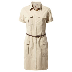 Craghoppers Nosilife Savannah Dress - Desert Sand - Naiset - 10