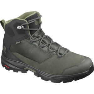 Salomon Outward Gtx - Peat/black/burnt Olive - Miehet - UK 10,5