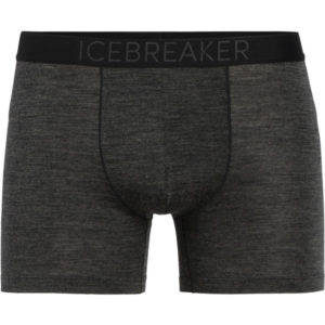 Icebreaker M Anatomica Cool-lite Boxers - Black Hthr - Miehet - M