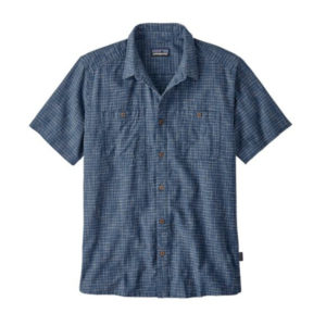 Patagonia M' S Back Step Shirt - Trails: Stone Blue - Miehet - XL