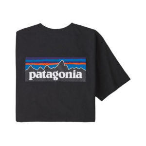 Patagonia M' S P-6 Logo Responsibili-tee - Black - Miehet - M