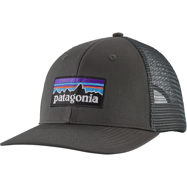 Patagonia P-6 Logo Trucker Hat - Forge Grey - Unisex - OneSize