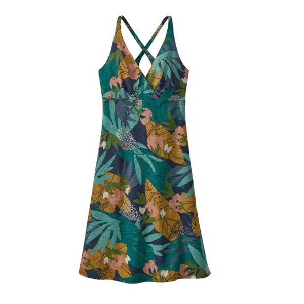 Patagonia W' S Amber Dawn Dress - The Cotton Wild Big: New Navy - Naiset - XL