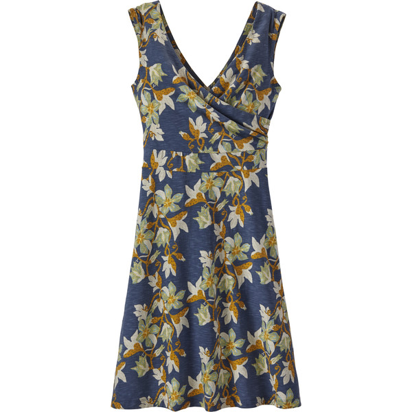 Patagonia W' S Porch Song Dress - Squash Blossom: Dolomite Blue - Naiset - L